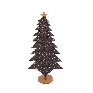 X-MasTree Dots Zwart 21cm 900-003