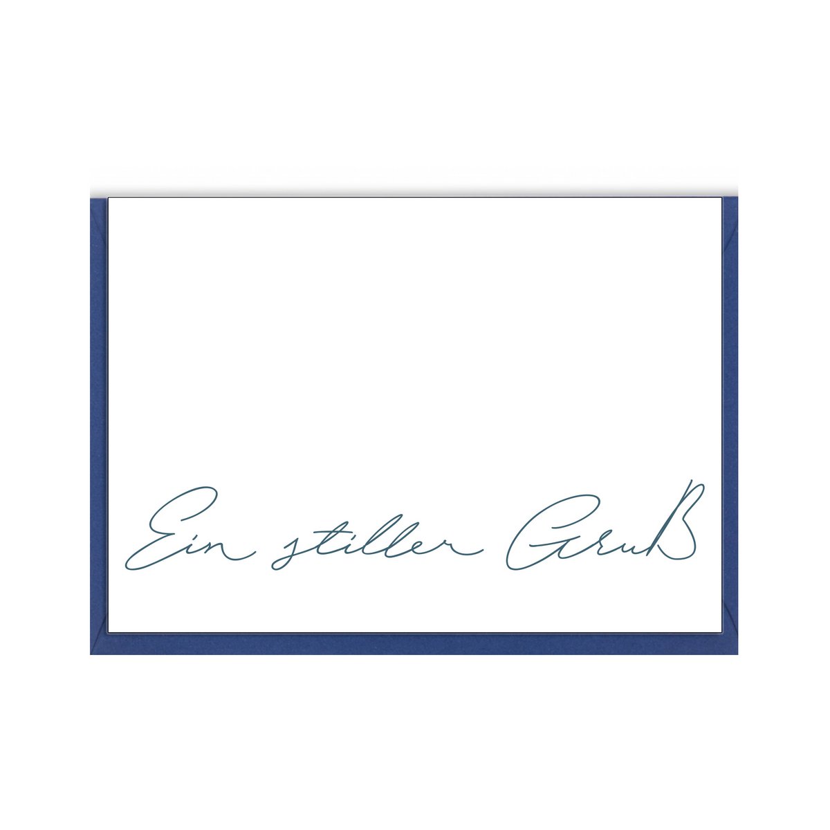 Fold up card, A silent greeting