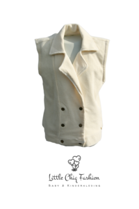 Funkle Girls Gilet aus geripptem Stoff