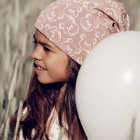 CAMILA DUSTY PINK girls' beanie hat