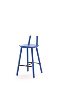 Naïve semi bar chair, blue