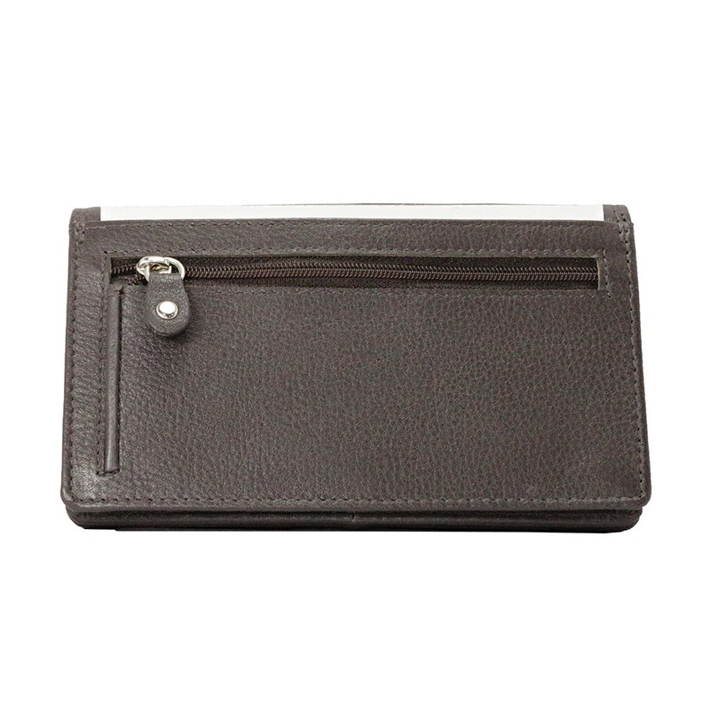 Cartera Mujer Piel Vaqueta - RFID Antideslizante - Cartera Mujer Ideal