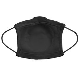 Gorro bucal deportivo lavable 1 capa Negro