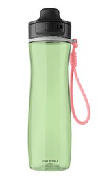  Drinking bottle ACTIVE, 750 ml, Tritan, orange. Durable, lightweight water bottle made of Tritan material in a vibrant green color.