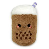 Bubble Tea Foodiemals mikrowellengeeignetes Plüsch-Lavendel-Wärmepaket