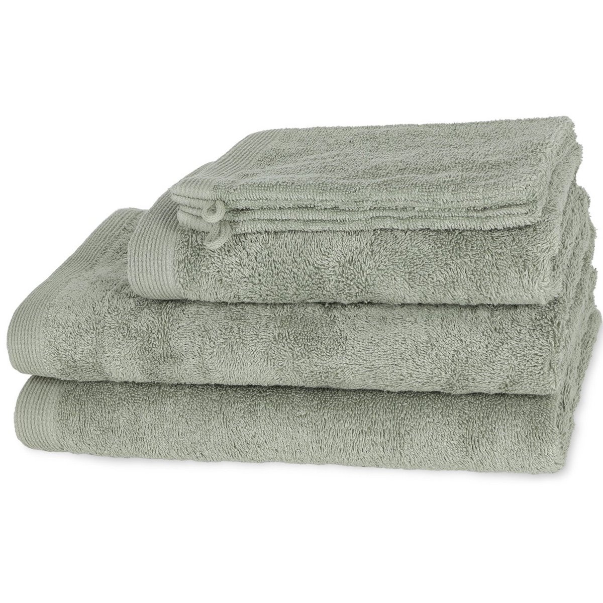 Como Bath Towel 100 x 150 cm - Olive Green