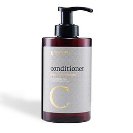  Conditioner with 300ml volume, suitable for hair care. Features a pump dispenser for easy application.