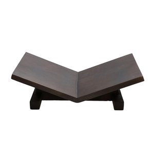Boekenstandaard - Wiggins walnut