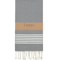 Hamamtuch Fouta Provence - Grau - 100x200cm