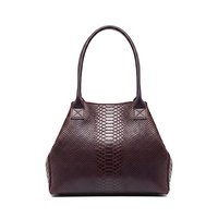 Sac cuir LOLA – Burgundy – Made in Italy