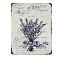 Metal picture - lavender