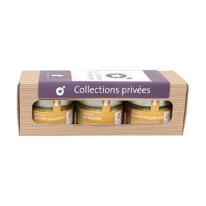 Box of 3 jars “Mustards of Provence” | Gourmet gift