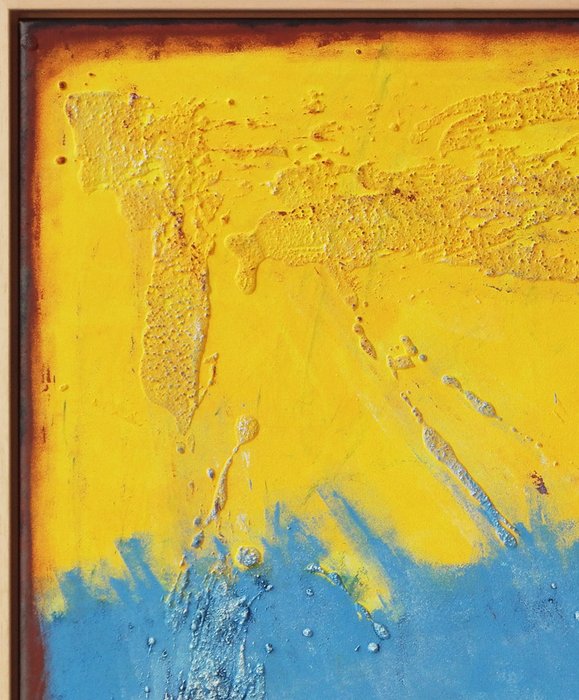 Schilderij met Lijst - Once in Yellow