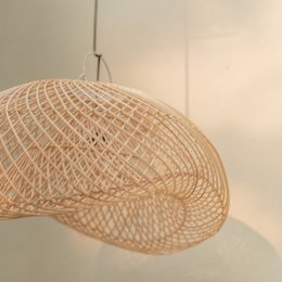 Rattan lampe | Lampeskærm PADMA (2 størrelser)