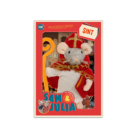 Kuscheltier Maus Sinterklaas (12 cm) - Das Mäusehaus