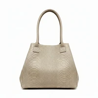Sac cuir LOLA - Taupe - Made in Italy