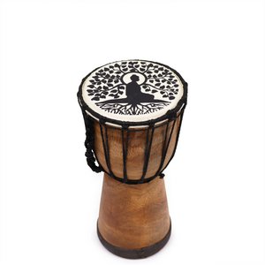 Djembe drum made by hand - 25cm