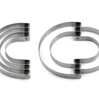 Untersetzer aus Edelstahl ausklappbar