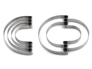 Untersetzer aus Edelstahl ausklappbar