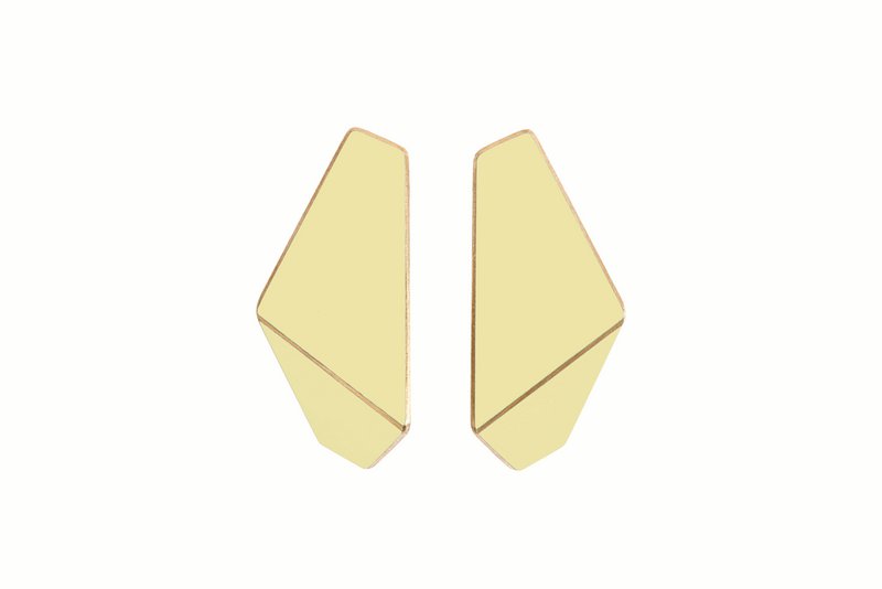 Earrings Folded Slim