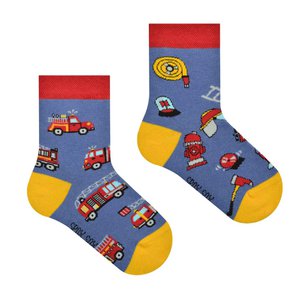 Kindersocken - Feuerwehrmann