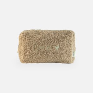 Teddy-Kulturbeutel 'Oma' - braun