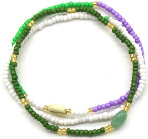 G-A8.2  ANK830-027 Anklet Set 3pcs