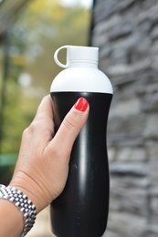 Biodrup biobaseret drikkedunk 500ml Sort