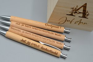 Balpennen voor juf en meester