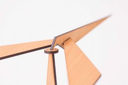 Cadeau de Noël - CHIL puzzle hêtre - mobile oiseau en équilibre