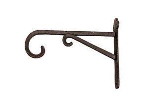 Double wall hook cast iron 25x4x19 cm