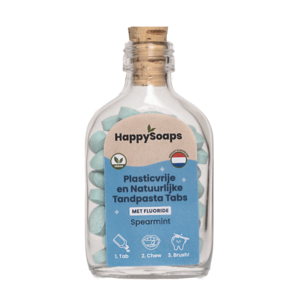 Toothpaste Tabs - with fluoride - spearmint