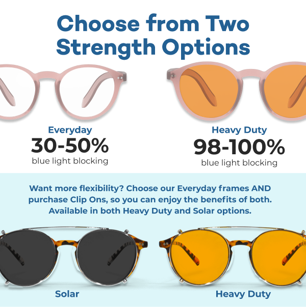 Lennon Blue Light Glasses - Everyday Lens (krystal pink)