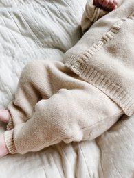 Strik Cardigan - Karamel