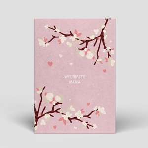 Postcard Mother's Day - World's Best Mom - No. 127