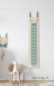 wooden height chart
