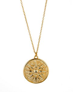 Sun Medallion gold