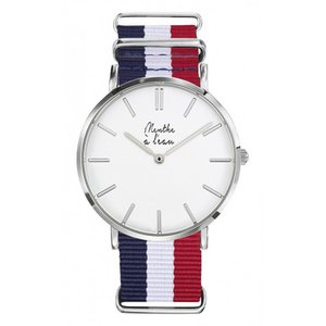 Watch The Resistant Men Blue/White/Chrome Red Bracelet