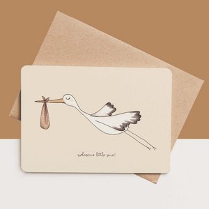 card + envelope - Stork