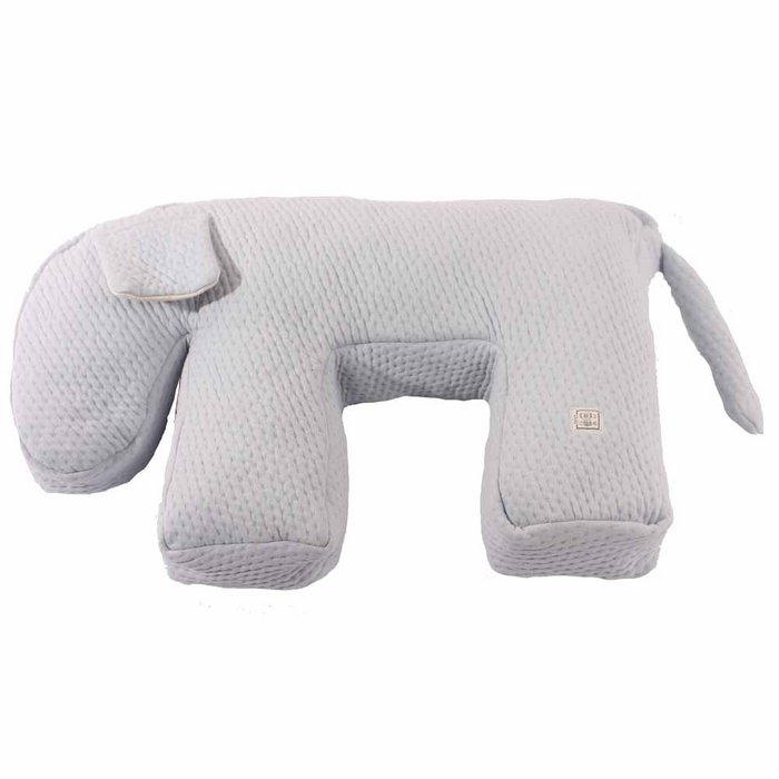 Voedingskussen Buddy light blue - Soft Dots