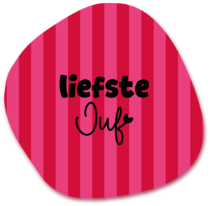 Mouse pad dearest teacher pink stripes 2 pieces