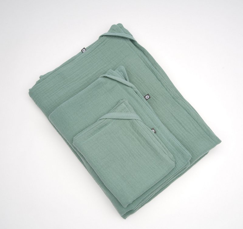 Small Muslin Guest Towel (Set of 3)
