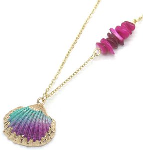 B-E23.1 N103-091 S. Steel Necklace Shell