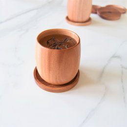 Handmade Coaster  Ø9 cm - Eco-friendly - Khaya Wood