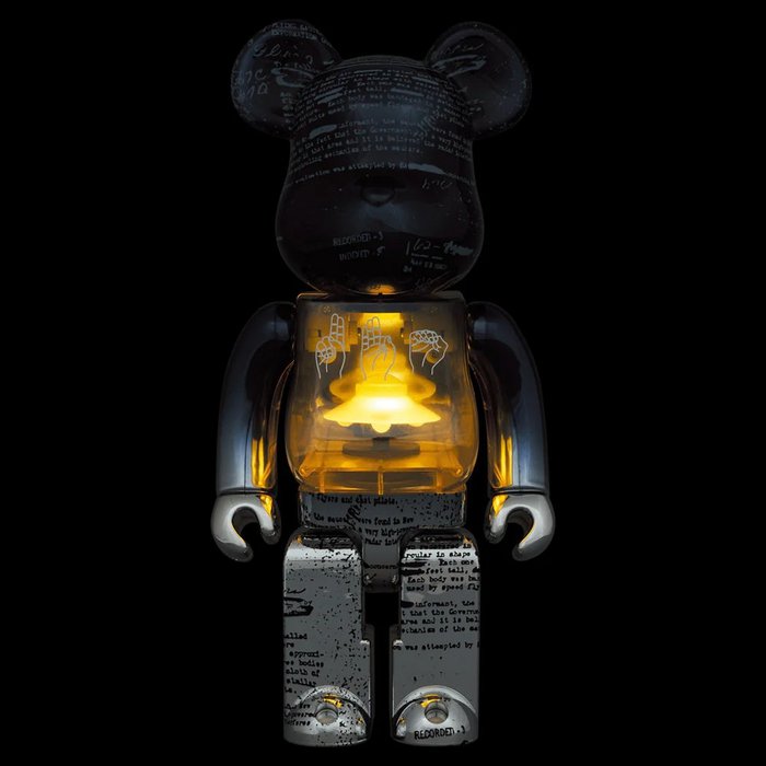 BE@RBRICK U.F.O. 400％ MEDICOM TOY BE@RBRICK U.F.O. 3rd Ver. 400% Alan Smithee Film