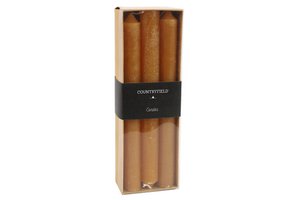 Kaars Ø2h20cm Vela s6 amber- L21B6H4CM