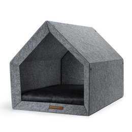Pethome Perfekt hus til en hund og en kat - lysegrå/genanvendt