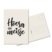KAART | Hoera een meisje