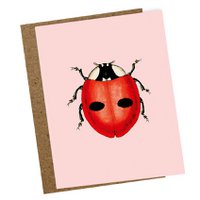 Belladonna mini greeting card