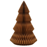 Decorative Christmas tree Brown
